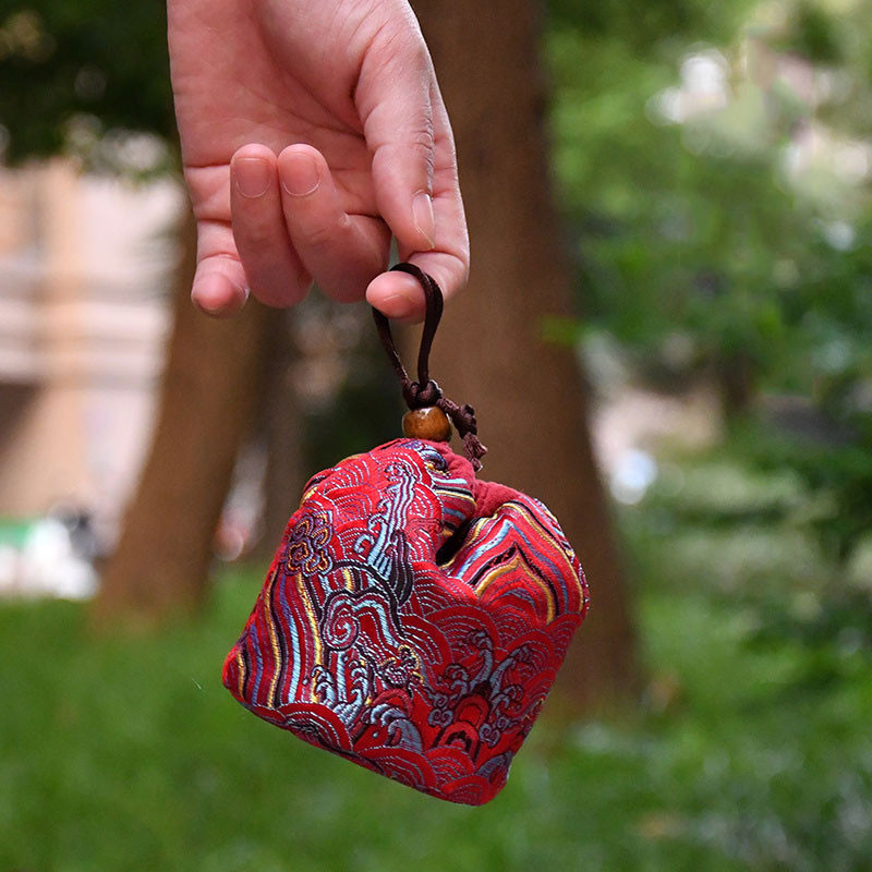 Pārnēsājams kokvilnas, tukšs auduma maisiņš Auduma maisiņš vienai tējkannai, lina tējkanna Sasietas tējas krūzes Tējas trauku uzglabāšanas maisiņi Ikdienas lietošanai