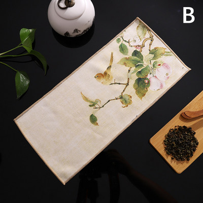 Krāsota tējas dvieļu uzsūcoša lupata, sabiezināta galda tīrīšanas audums, kokvilna, mājsaimniecības virtuves tīrīšanas audums, trauku tīrīšanas dvieļi