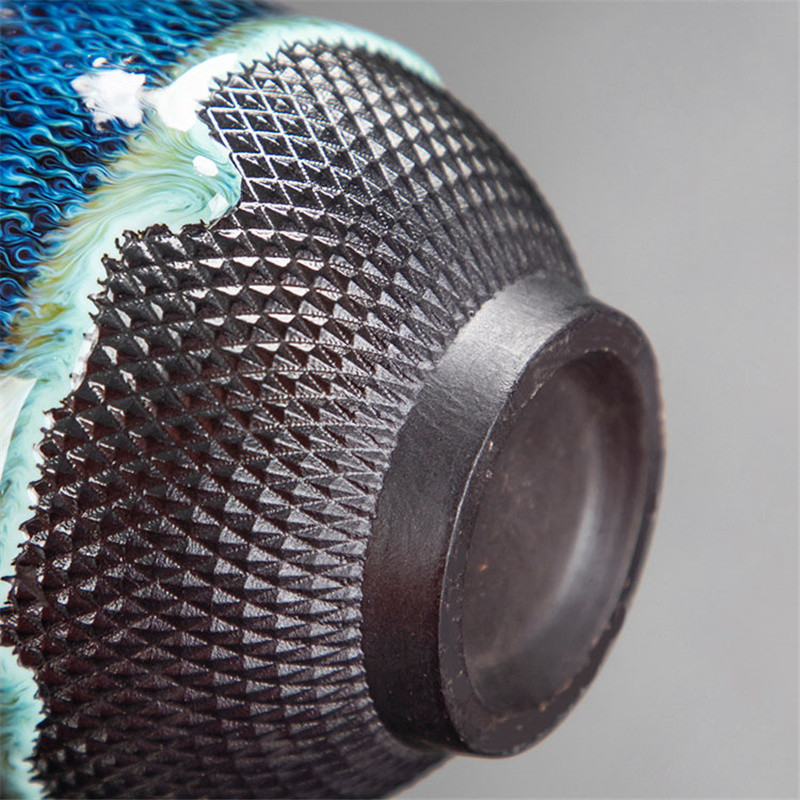 180ml Dehua Kiln Change Kerámia Gaiwan teáscsésze Kézzel készített Tea Tureen Bögrék Kínai Retro teáskészlet Kiegészítők Master Cup Italkészlet