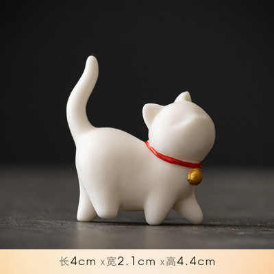 Pribor za čajni stolić Kućni ured Igra čaja mačkica Kung Fu Servis za čaj Ceremonija Kineski ukras za čaj Figura Mačka Čaj Ljubimac