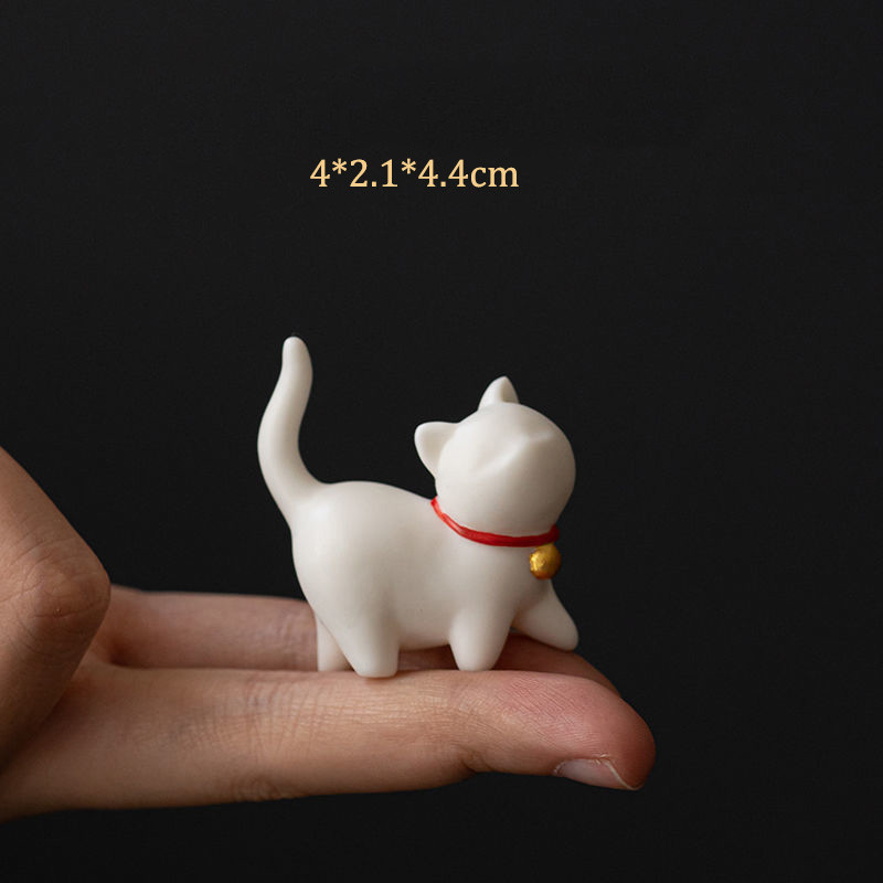 Tējas galda piederumi Mājas biroja tēja Spēles kaķenīte Kung Fu tējas servīzes ceremonija Ķīniešu tējas rota Figūra kaķis tēja mājdzīvnieks