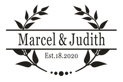 Jauns Monogrammas virtuves dvielis Personalizēts Logo Salvetes Kāzu ballīšu dekorācijas Saimnieces Dāvanas Trauku dvielis