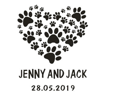 Jauns Monogrammas virtuves dvielis Personalizēts Logo Salvetes Kāzu ballīšu dekorācijas Saimnieces Dāvanas Trauku dvielis