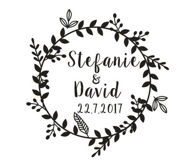 Jauns Monogrammas virtuves dvielis Personalizēts Logo Salvetes Kāzu ballīšu dekorācijas Saimnieces Dāvanas Trauku dvielis