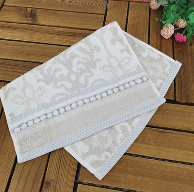 1gab, 45 × 30 cm 11"x17,7", Ziemassvētku kokvilnas dvielis vispārējai lietošanai sejai, roku matiem Home Hotel Travel ，virtuvei, mājām