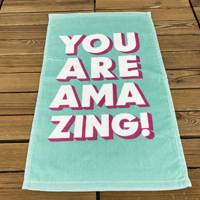 1gab, 45 × 30 cm 11"x17,7", Ziemassvētku kokvilnas dvielis vispārējai lietošanai sejai, roku matiem Home Hotel Travel ，virtuvei, mājām