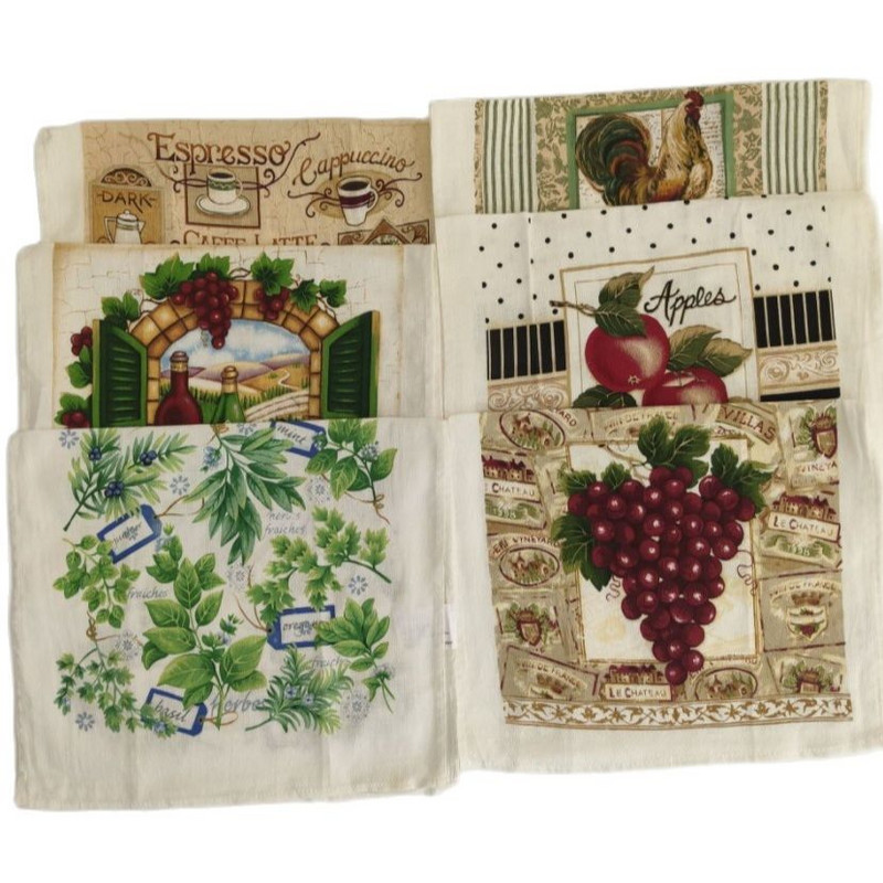 6 spalvos ，Amerikietiškas prekybos centrų rankšluostis super sugeriantis aukščiausios klasės arbatos rinkinio priedai stalo kilimėlio indų servetėlė， envio nemokamai