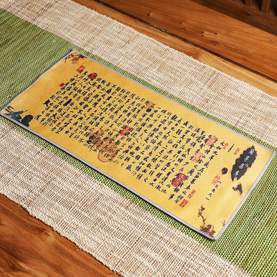 Ķīniešu krāsots biezs tējas dvielis, īpaši absorbējošs augstas klases tējas komplekts, aksesuāri virtuves dvielis Galda paklāji tējas salvete