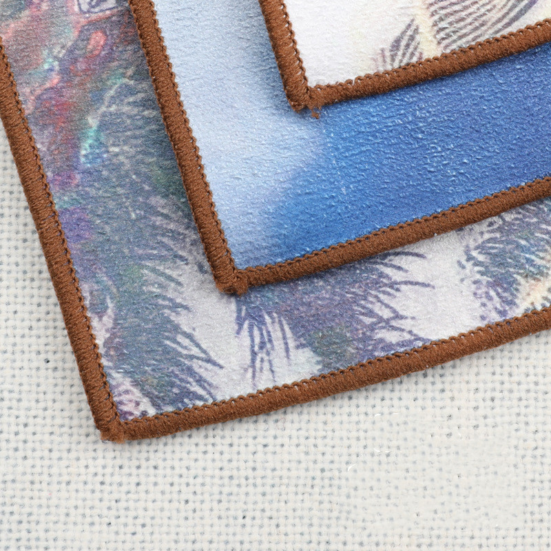 Ķīniešu krāsots biezs tējas dvielis, īpaši absorbējošs augstas klases tējas komplekts, aksesuāri virtuves dvielis Galda paklāji tējas salvete