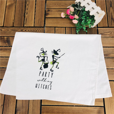 Tējas dvielis Kokvilnas audums uzsūc ūdeni tējas salvete roku dvielis modes Animal Cartoon Biezs un ciets 70*45cm Jauns