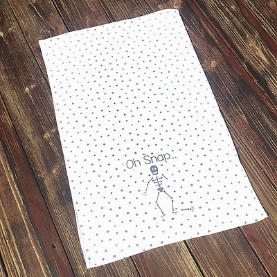 Tējas dvielis Kokvilnas audums uzsūc ūdeni tējas salvete roku dvielis modes Animal Cartoon Biezs un ciets 70*45cm Jauns