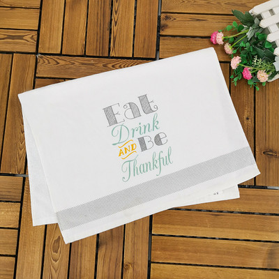 Tējas dvielis Kokvilnas audums uzsūc ūdeni tējas salvete roku dvielis modes Animal Cartoon Biezs un ciets 70*45cm Jauns