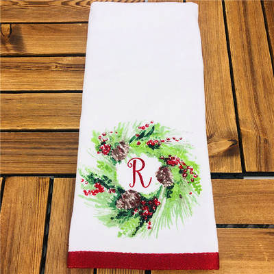 Tējas dvielis Kokvilnas audums uzsūc ūdeni tējas salvete roku dvielis modes Animal Cartoon Biezs un ciets 70*45cm Jauns