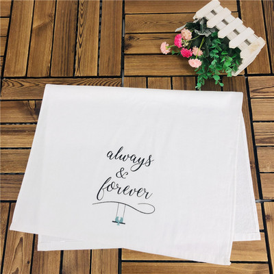 Tējas dvielis Kokvilnas audums uzsūc ūdeni tējas salvete roku dvielis modes Animal Cartoon Biezs un ciets 70*45cm Jauns