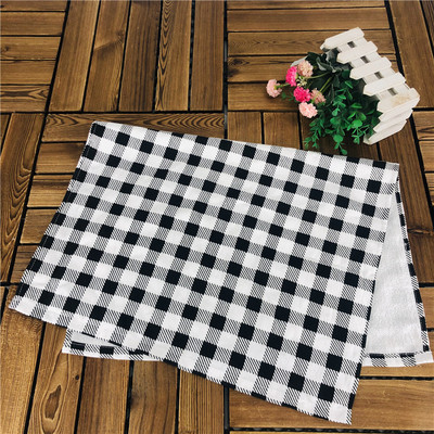 Tējas dvielis Kokvilnas audums uzsūc ūdeni tējas salvete roku dvielis modes Animal Cartoon Biezs un ciets 70*45cm Jauns