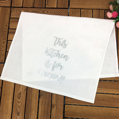 Tējas dvielis Kokvilnas audums uzsūc ūdeni tējas salvete roku dvielis modes Animal Cartoon Biezs un ciets 70*45cm Jauns