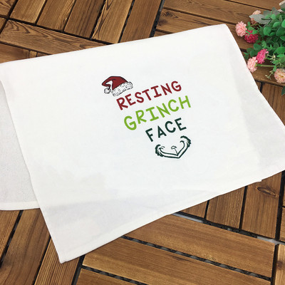 Tējas dvielis Kokvilnas audums uzsūc ūdeni tējas salvete roku dvielis modes Animal Cartoon Biezs un ciets 70*45cm Jauns