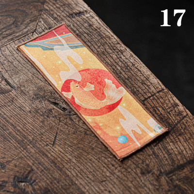 Paklājiņa komplektam Dvieļu galda paklājiņš Tējas uzsūcošs dekors Ķīniešu samta galda piederumi Audums virtuvei krāsota kokvilnas salvete