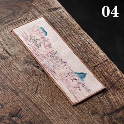 Paklājiņa komplektam Dvieļu galda paklājiņš Tējas uzsūcošs dekors Ķīniešu samta galda piederumi Audums virtuvei krāsota kokvilnas salvete