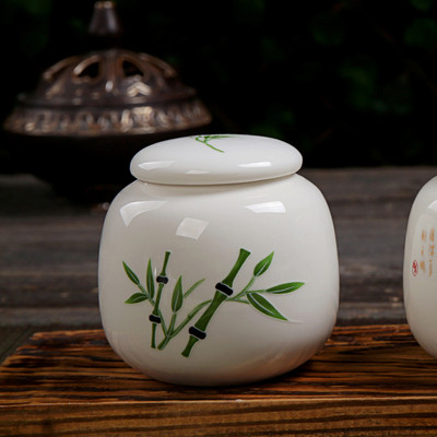 Kreatív kerámia mini teáskanna Kung Fu teáskészlet lezárt tégelyes tároló cukorka száraz teászacskó tárolódoboz asztali dekorációs kiegészítők