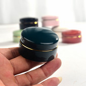 15 ml keramikas smaržu pulveris, medicīnas burka, porcelāns, pārnēsājams ceļojumu mini tējas burciņa, noslēgta kastīte uzglabāšanas trauka noformējums mūsdienīgs