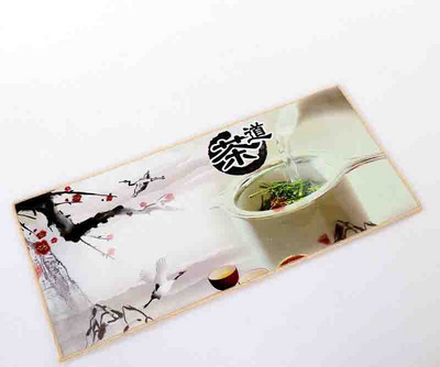 2022. gada jauna zamšādas tējas salvete Antikvariāts, krāsots tējas dvielis, sabiezināts, absorbējošs tējas audums, tējas piederumi, tējas ceremonijas tējas rīki LC624