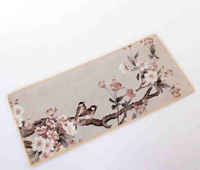 2022. gada jauna zamšādas tējas salvete Antikvariāts, krāsots tējas dvielis, sabiezināts, absorbējošs tējas audums, tējas piederumi, tējas ceremonijas tējas rīki LC624