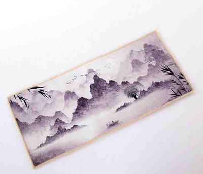 2022. gada jauna zamšādas tējas salvete Antikvariāts, krāsots tējas dvielis, sabiezināts, absorbējošs tējas audums, tējas piederumi, tējas ceremonijas tējas rīki LC624