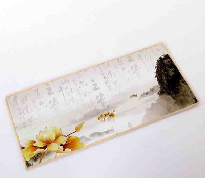 2022. gada jauna zamšādas tējas salvete Antikvariāts, krāsots tējas dvielis, sabiezināts, absorbējošs tējas audums, tējas piederumi, tējas ceremonijas tējas rīki LC624