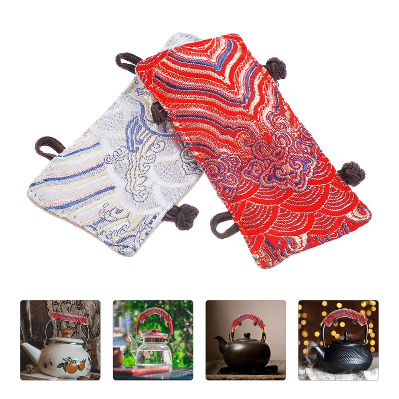 Pretpiedeguma katla pārsega auduma aizsardzība Izmantojiet tējkannas piederumu, karstumizturīgu rokturu