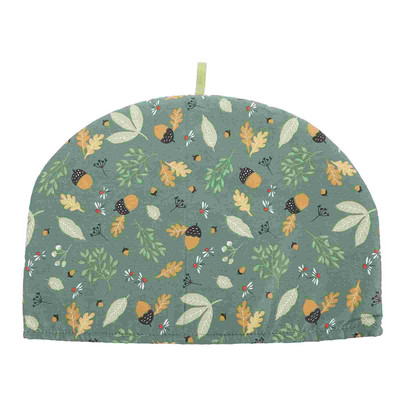 Sildītāja izolēts tējas tējkannas vāks Tējkannas aizsargkrūze Piegāde Kokvilna Pretpiedeguma izolācija Vintage