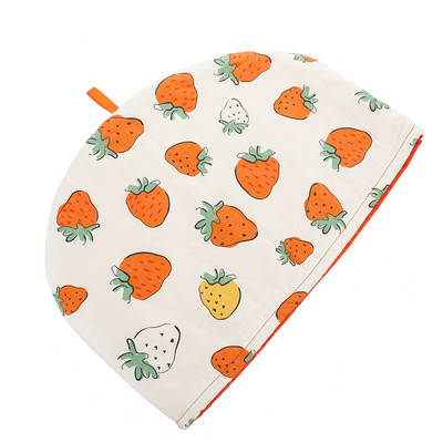 Sildītāja izolēts tējas tējkannas vāks Tējkannas aizsargkrūze Piegāde Kokvilna Pretpiedeguma izolācija Vintage