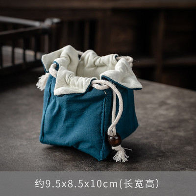 Viena kausa bagiju soma Master Cup soma Pārnēsājama tējas pagatavošanas katls Jian krāsns krūze Auduma maisiņš Savelkamās aukliņas Kokvilnas lina soma Envio Gratis