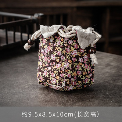 Viena kausa bagiju soma Master Cup soma Pārnēsājama tējas pagatavošanas katls Jian krāsns krūze Auduma maisiņš Savelkamās aukliņas Kokvilnas lina soma Envio Gratis