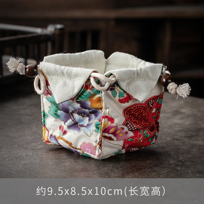 Viena kausa bagiju soma Master Cup soma Pārnēsājama tējas pagatavošanas katls Jian krāsns krūze Auduma maisiņš Savelkamās aukliņas Kokvilnas lina soma Envio Gratis