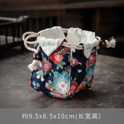 Viena kausa bagiju soma Master Cup soma Pārnēsājama tējas pagatavošanas katls Jian krāsns krūze Auduma maisiņš Savelkamās aukliņas Kokvilnas lina soma Envio Gratis