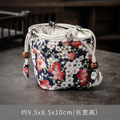 Viena kausa bagiju soma Master Cup soma Pārnēsājama tējas pagatavošanas katls Jian krāsns krūze Auduma maisiņš Savelkamās aukliņas Kokvilnas lina soma Envio Gratis