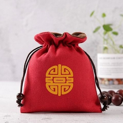 Jianzhan tárolótáska vastagított pamutvászon kis vászonzacskó teáskanna teáskészlet Master Cup hordozható teáscsésze táska írószer táska ZD50