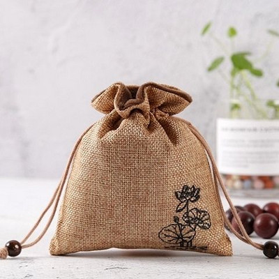 Jianzhan tárolótáska vastagított pamutvászon kis vászonzacskó teáskanna teáskészlet Master Cup hordozható teáscsésze táska írószer táska ZD50