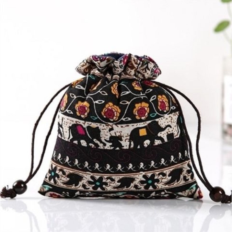 Jianzhan tárolótáska vastagított pamutvászon kis vászonzacskó teáskanna teáskészlet Master Cup hordozható teáscsésze táska írószer táska ZD50