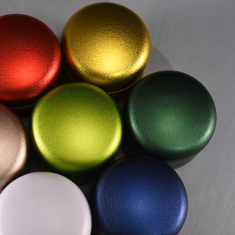 Japāņu stila maza mini metāla tējas uzglabāšanas kaste, pārnēsājama ceļojumu dubultā vāka noslēgta apaļa tvertne tējas kafijas un cukura uzglabāšanas burka