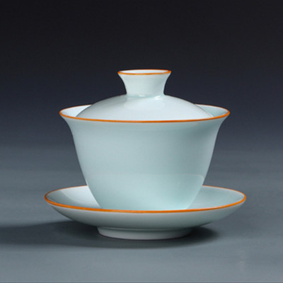 Ķīniešu Teaset Eleganta Rozā Gaiwan Tējas Tases Tureen Vāks Bļoda Apakštase Tējas Brūvēšana Keramika Kung Fu Tējas Bļoda 170ml Ceļojumu tējas trauks Dāvana