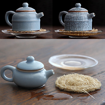 1PCS китайска керамика Small Tea pet Mini Fingertip Pot Tea play Ornament Boutique oolong Tea Accessories декорация на дома