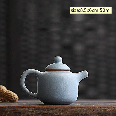 1Gb ķīniešu keramikas izstrādājumi Mazs tējas lolojumdzīvnieks Mini Fingertip Pot Tējas rotaļlieta Ornament Boutique oolong Tēja Aksesuāri mājas dekorēšanai