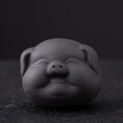 tēja mājdzīvnieku keramika cūka un suns Purple Clay tējas spēle kung fu ornaments