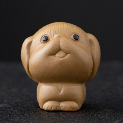 tēja mājdzīvnieku keramika cūka un suns Purple Clay tējas spēle kung fu ornaments