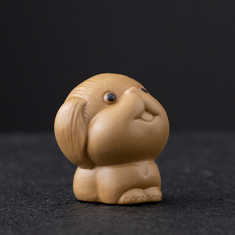 tēja mājdzīvnieku keramika cūka un suns Purple Clay tējas spēle kung fu ornaments