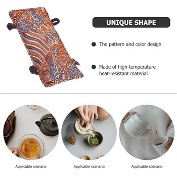 Калъф за дръжка Капак за чайник Декоративна кърпа против изгаряне Защита Използвайте възглавница Изолиран кухненски аксесоар