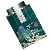 Tējas skārdene cepumu paplāte Kafijas kārbas Uzglabāšanas burka Pārtikas uzglabāšanas trauks Skārds Ķīniešu tējas kannas Tradicionālā tējas skārde