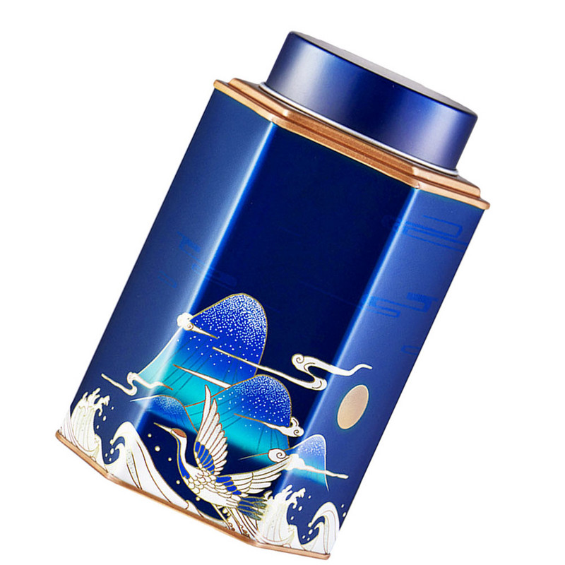 Tējas skārdene cepumu paplāte Kafijas kārbas Uzglabāšanas burka Pārtikas uzglabāšanas trauks Skārds Ķīniešu tējas kannas Tradicionālā tējas skārde